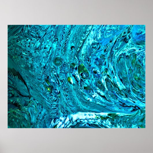 Abstract kleuronderzoek 32; poster (Voorkant)