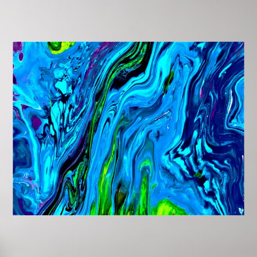 Abstract kleuronderzoek 60; poster (Voorkant)