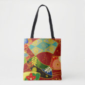 Abstract kleurpatroon 4 tote bag (Voorkant)