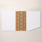 Abstract kleurrijk Afrikaans naadloos patroon met  Badhanddoek (Badhanddoek)