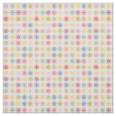 Abstract kleurrijk bloemmotief Stof (Swatch)