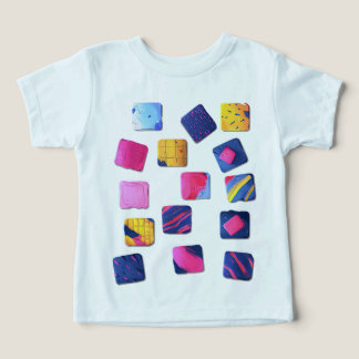 Abstract kleurrijk blokpatroon