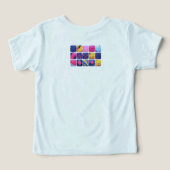 Abstract kleurrijk blokpatroon (Design achterkant)