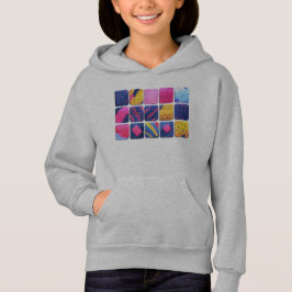 Abstract kleurrijk blokpatroon