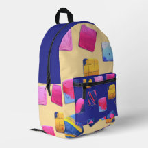 Abstract kleurrijk blokpatroon