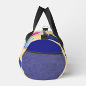 Abstract kleurrijk blokpatroon plunjezak (Rechts)