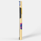 Abstract kleurrijk blokpatroon samsung galaxy hoesje (Rechterkant)