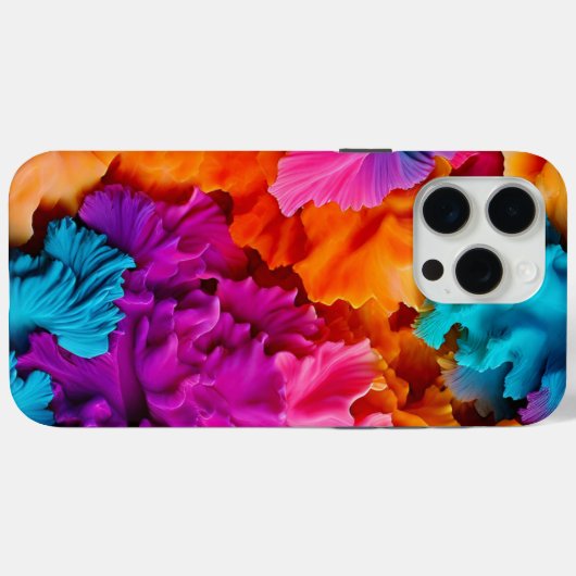 Abstract kleurrijk Case-Mate iPhone case (Achterkant (horizontaal))