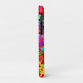Abstract kleurrijk chaospatroon Case-Mate iPhone case (Achterkant/links)