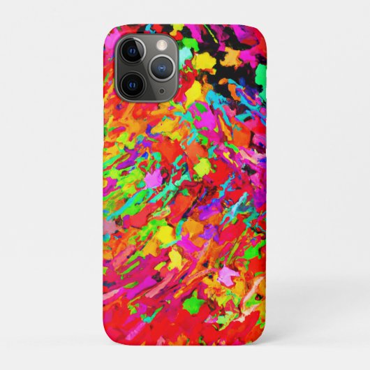 Abstract kleurrijk chaospatroon Case-Mate iPhone case (Achterkant)