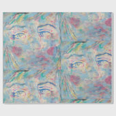 Abstract kleurrijk "Fancy" inpakpapier (Vlak)