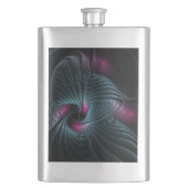 Abstract kleurrijk Fantasy Fractal Flacon (Voorkant)