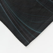 Abstract kleurrijk Fantasy Fractal Fleece Deken (Hoek)