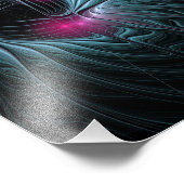 Abstract kleurrijk Fantasy Fractal Foto Afdruk (Hoek)