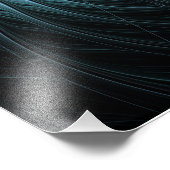 Abstract kleurrijk Fantasy Fractal Foto Afdruk (Hoek)