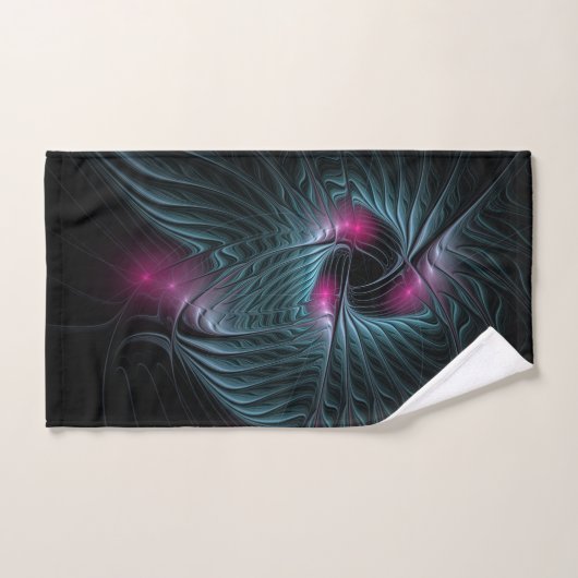 Abstract kleurrijk Fantasy Fractal Handdoek (Handdoek)