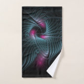 Abstract kleurrijk Fantasy Fractal Handdoek (Handdoek)