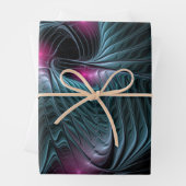 Abstract kleurrijk Fantasy Fractal Inpakpapier Vel (In situ)