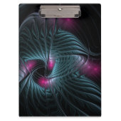 Abstract kleurrijk Fantasy Fractal Klembord (Voorkant)