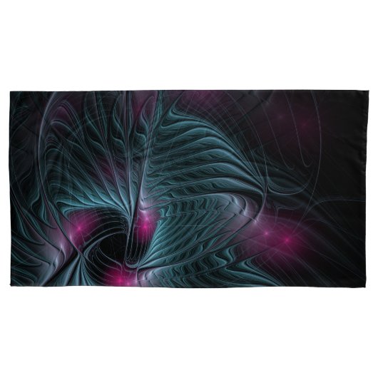 Abstract kleurrijk Fantasy Fractal Kussensloop (Voorkant)