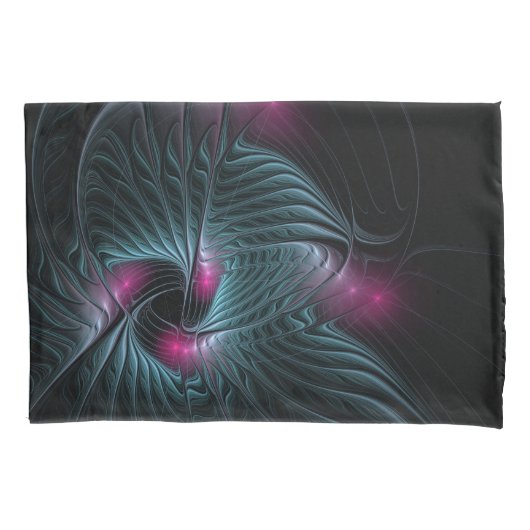 Abstract kleurrijk Fantasy Fractal Kussensloop (Voorkant)