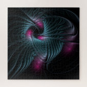 Abstract kleurrijk Fantasy Fractal Legpuzzel (Horizontaal)