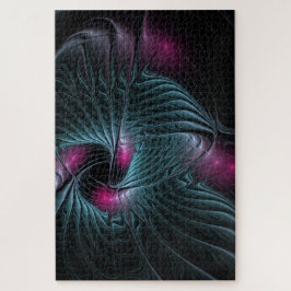 Abstract kleurrijk Fantasy Fractal Legpuzzel