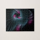 Abstract kleurrijk Fantasy Fractal Legpuzzel (Horizontaal)