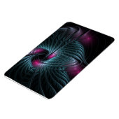 Abstract kleurrijk Fantasy Fractal Magneet (Linkerzijde)