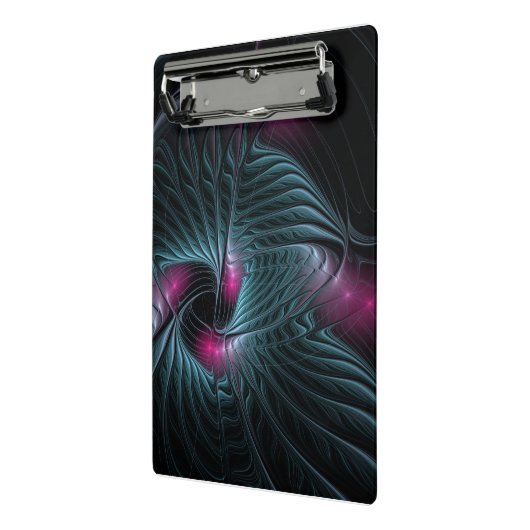 Abstract kleurrijk Fantasy Fractal Mini Klembord (Angled2)