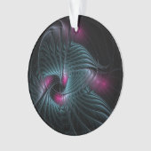 Abstract kleurrijk Fantasy Fractal Ornament (voorkant)