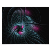 Abstract kleurrijk Fantasy Fractal Poster (Voorkant)