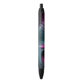 Abstract kleurrijk Fantasy Fractal Zwarte Inkt Pen