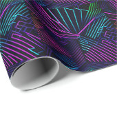 Abstract kleurrijk geometrisch cadeaupapier (Rol Hoek)