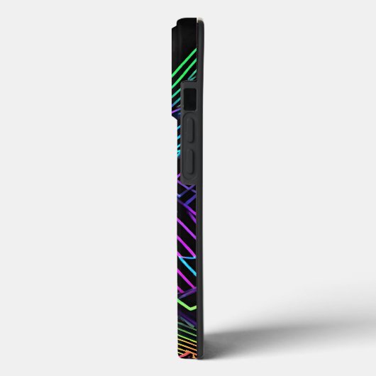 Abstract kleurrijk geometrisch Case-Mate iPhone case (Achterkant / Links)