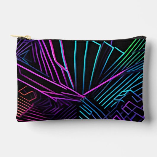 Abstract kleurrijk geometrisch etui (Voorkant)