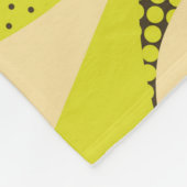 Abstract kleurrijk geometrisch ontwerp. fleece deken (Hoek)