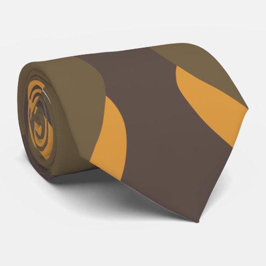 Abstract kleurrijk geometrisch stropdas (Opgerold)