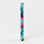 Abstract kleurrijk gloedpatroon Case-Mate iPhone case (Achterkant/rechts)