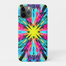 Abstract kleurrijk gloedpatroon Case-Mate iPhone case