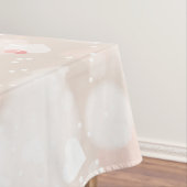 Abstract kleurrijk hartenpatroon tafelkleed (Voorbeeld)