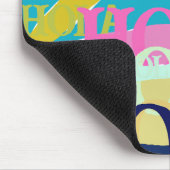 Abstract Kleurrijk Hola Muismat (Hoek)