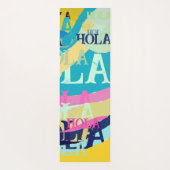 Abstract Kleurrijk Hola Yogamat (Achterkant)