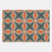  Abstract kleurrijk kerstpatroon Inpakpapier Vel (Voorkant 3)