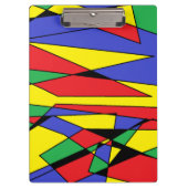 Abstract Kleurrijk Klembord (Voorkant)