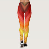 Abstract kleurrijk leggings (Achterkant)
