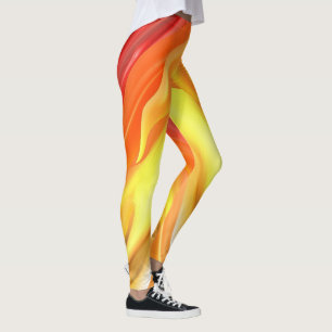 Abstract kleurrijk leggings