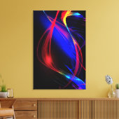 Abstract Kleurrijk Licht Canvasprint Canvas Afdruk (Insitu (Woonkamer))