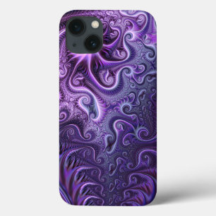Abstract kleurrijk Lila en Violet Spiral Patroon Case-Mate iPhone Case
