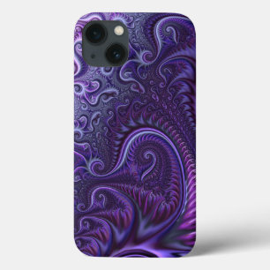 Abstract kleurrijk Lila en Violet Spiral Patroon Case-Mate iPhone Case